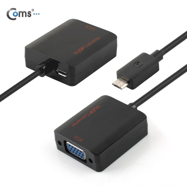 Coms MyDP(Slimport) to VGA 컨버터 (LG Gpro2/G2/G3 호환)