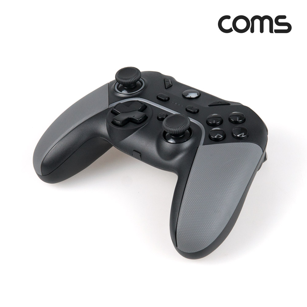 Coms 올인원 블루투스 게임패드 무선 유선 USB 충전식 스위치 PC 데스크탑 노트북 모바일 안드로이드 컨트롤러