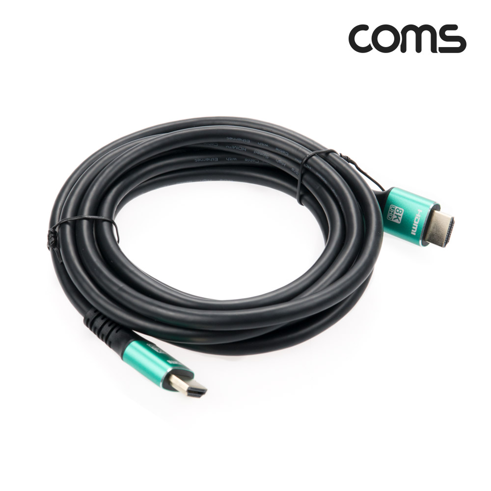 Coms HDMI V2.1 케이블 8K@60Hz UHD 3M M/M
