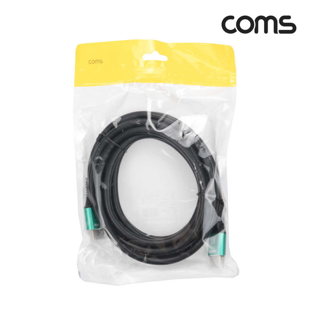 Coms HDMI V2.1 케이블 8K@60Hz UHD 3M M/M