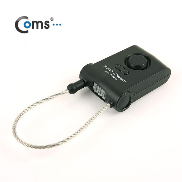 Coms 노트북 잠금장치(숫자형), 숫자&도난방지 경보형