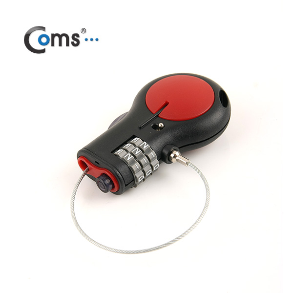 Coms 노트북 잠금장치 (숫자형), 자동감김