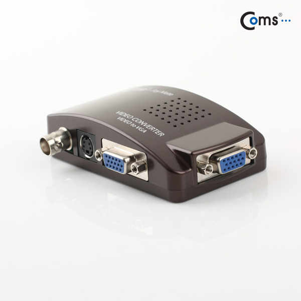 Coms 디코더(AV to VGA), BNC to RCA 젠더 포함(BNC or 비디오/S