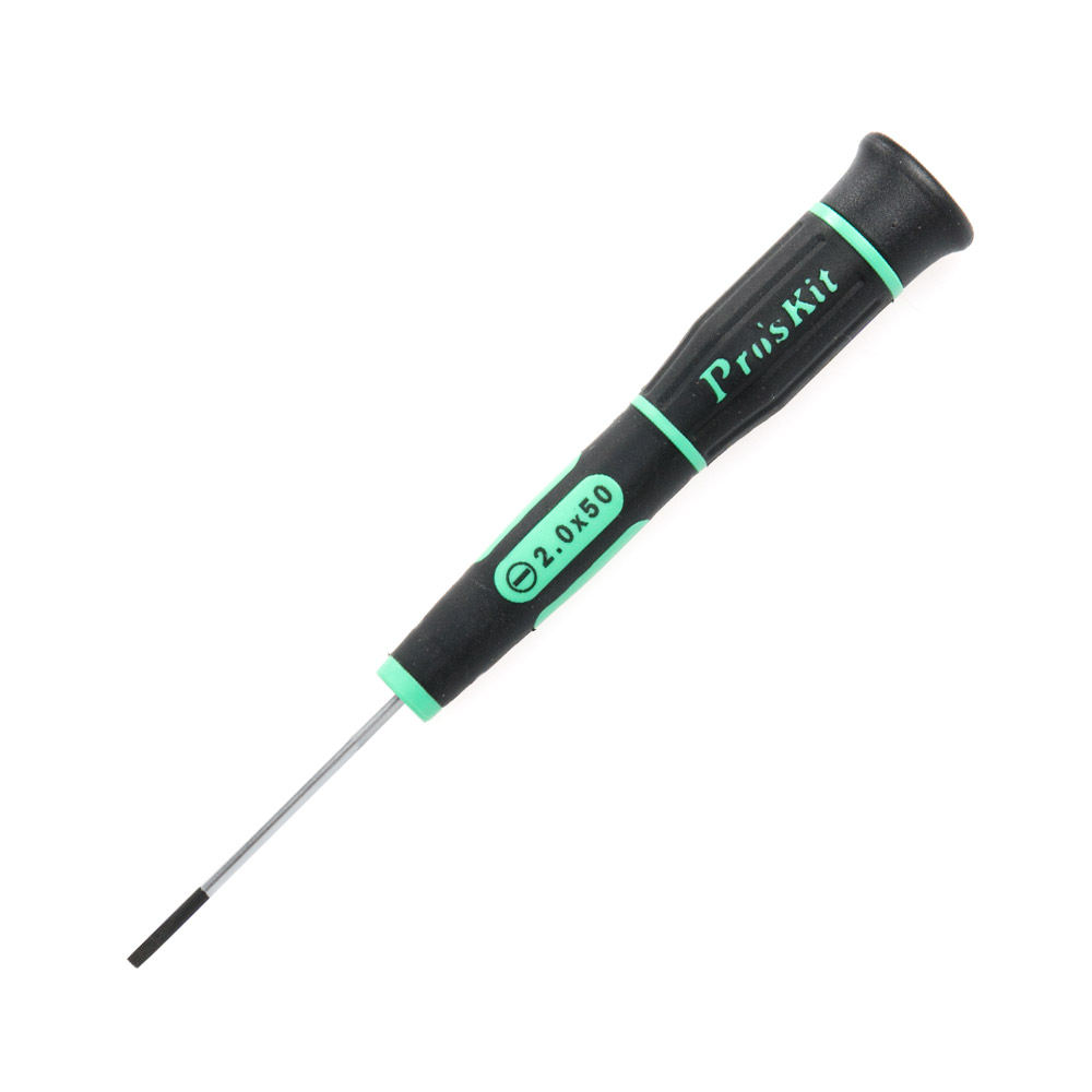 PROKIT (SD-081-S3) 정밀 일자 드라이버 2.0 x 50mm 컴퓨터, 스마트폰, 전자제품 수리