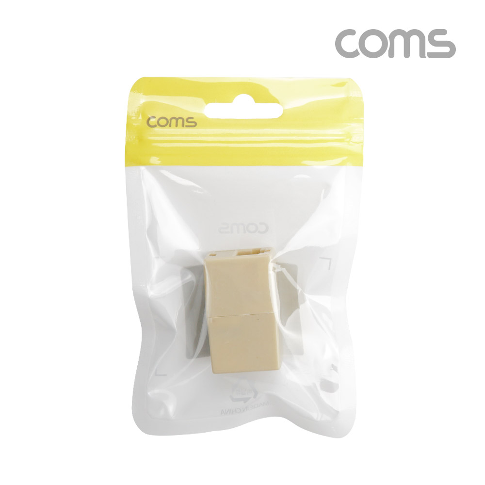 Coms 8P8C I형 커플러 RJ45 규격 FF 타입 연장시 사용, 벌크 Bulk