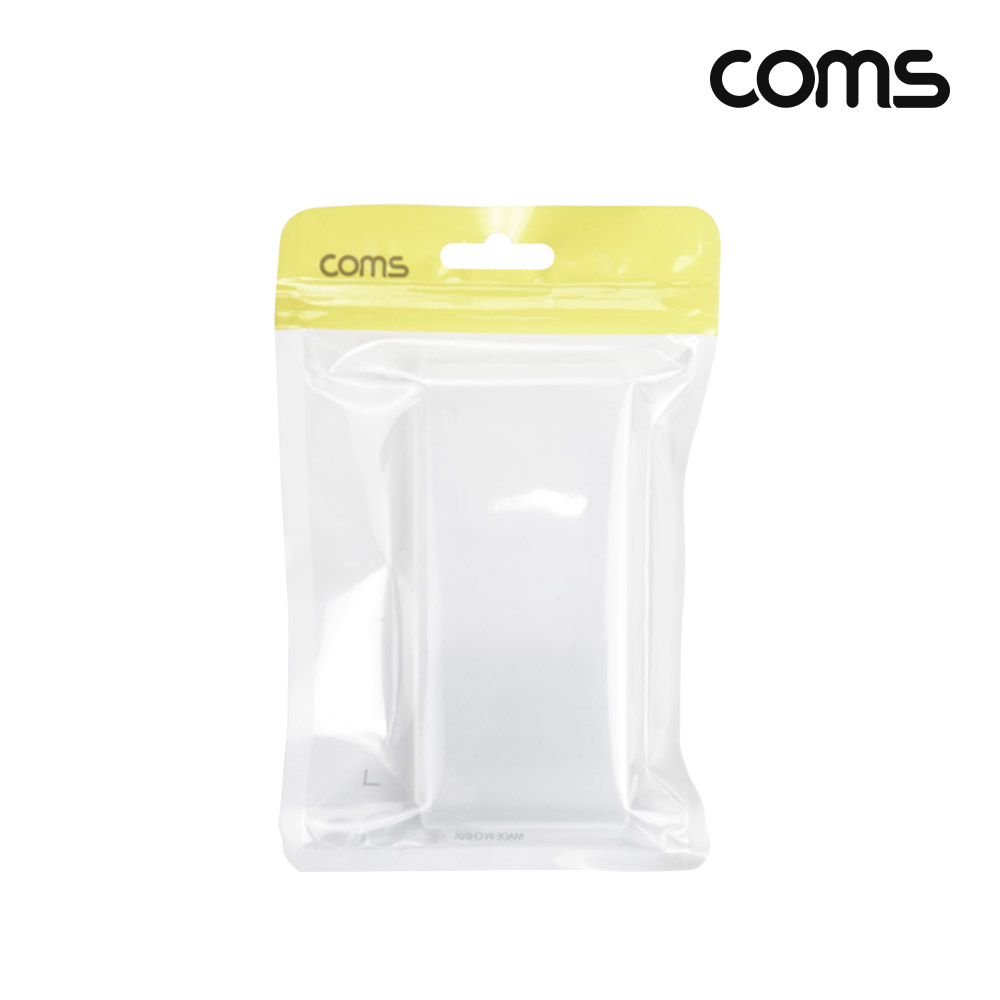 Coms 건전지 케이스 투명 AAA 10개 보관용 휴대용