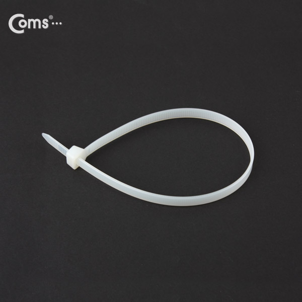 Coms 케이블 타이(50pcs), CHS-8 x 300/흰색, 300mm x 8mm