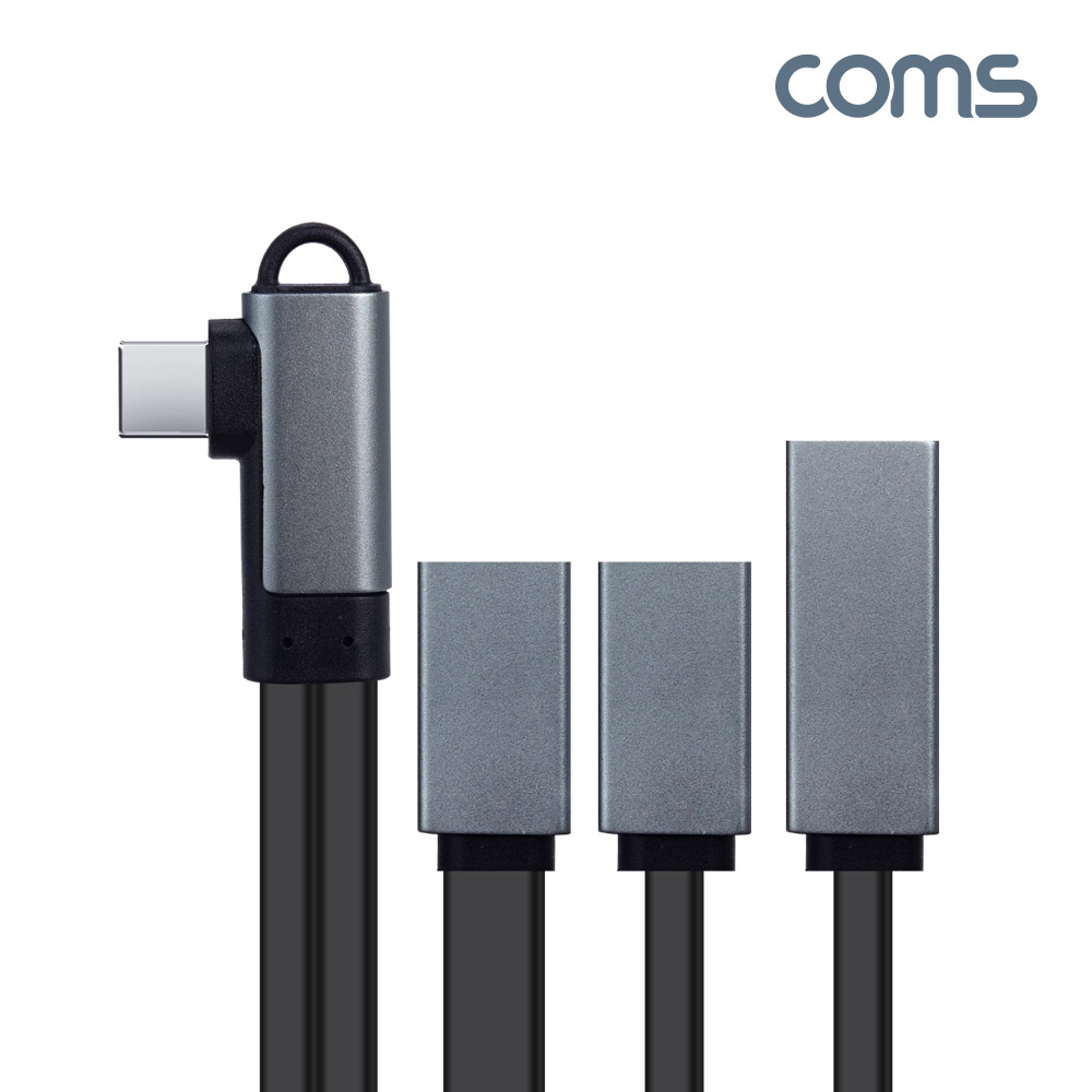 Coms USB 3.1(Type C) 허브, USB 2.0 3.0 Y형, 외장형 카드리더기 Micro SD TF카드 SD카드 C타입, 케이블타입, 멀티
