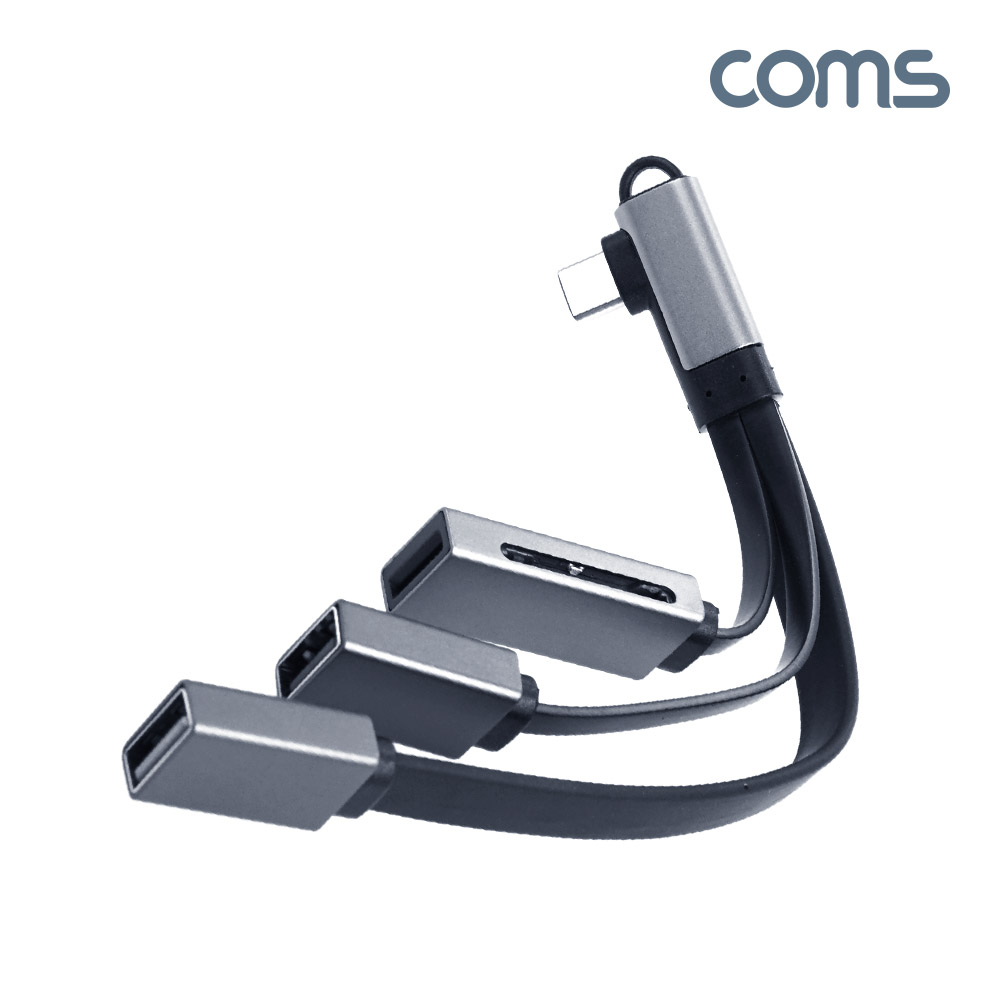 Coms USB 3.1(Type C) 허브, USB 2.0 3.0 Y형, 외장형 카드리더기 Micro SD TF카드 SD카드 C타입, 케이블타입, 멀티