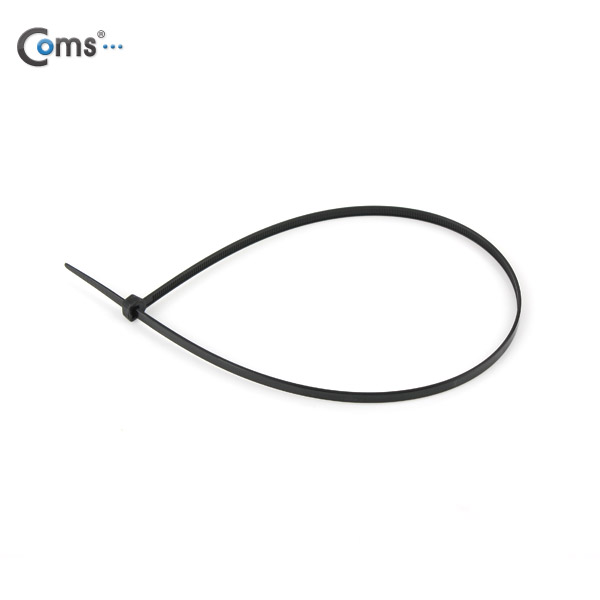 Coms 케이블 타이(50pcs), CHS-5 x 400/검정, 400mm x 5mm