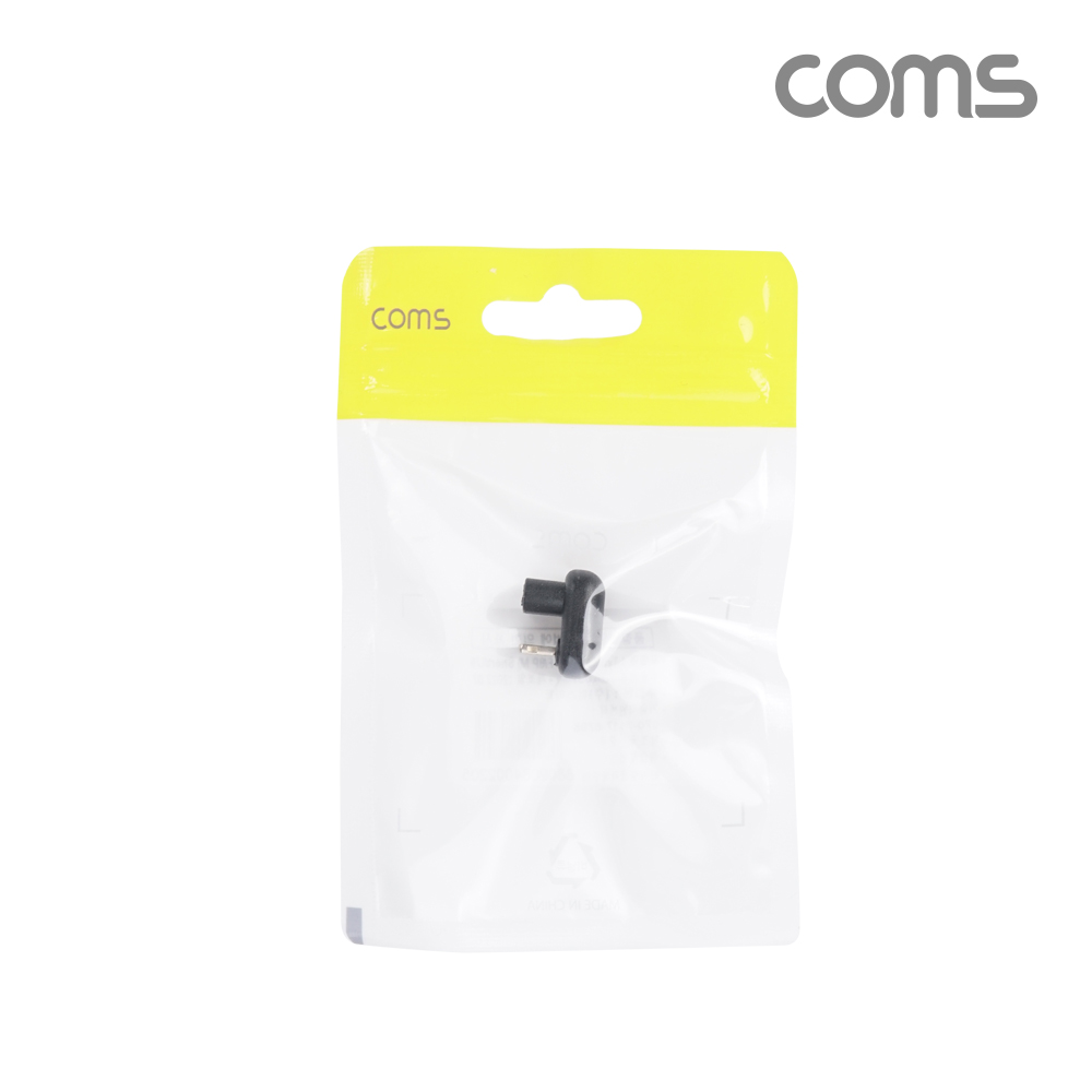 Coms iOS 8Pin 변환 젠더, USB 3.1 Type C 젠더 C타입 to 8핀 전면꺾임 180도 꺾임
