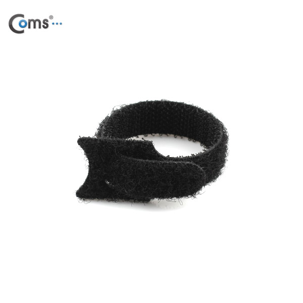 Coms 벨크로 타이(10pcs), MGT-150, 150mm/Black/케이블 타이