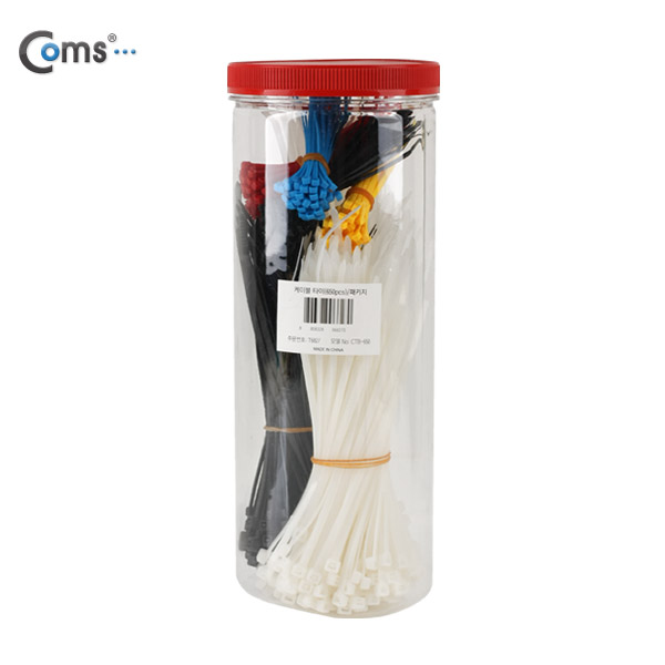Coms 케이블 타이(650pcs)/패키지, CTB-650