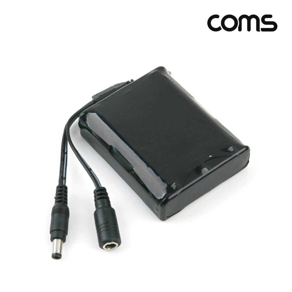 Coms 18650 충전지 팩(Y자형), DC12V 3A , 3.7V/3000mA 3ea