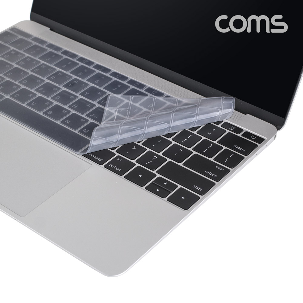 Coms 노트북 키보드 커버 보호 키스킨 맥북 에어 Air 13형 2020 A2179 A2337 M1