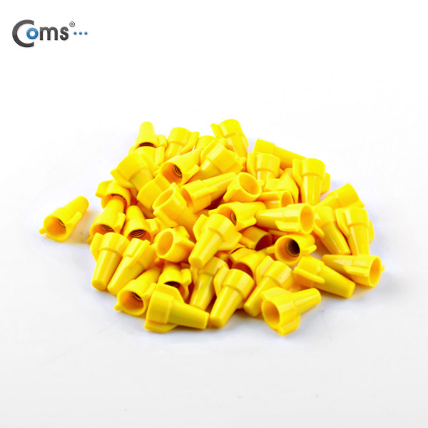 Coms 케이블 컨넥터 / 커넥터(50pcs), CHS-P1, 노랑/특수형