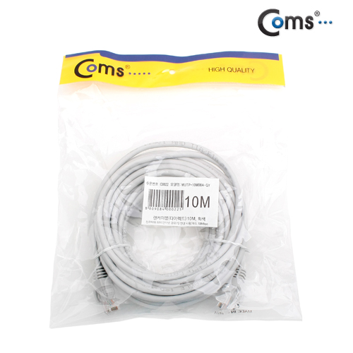 Coms UTP CAT5e 다이렉트 랜케이블 실속형 10m/Lan