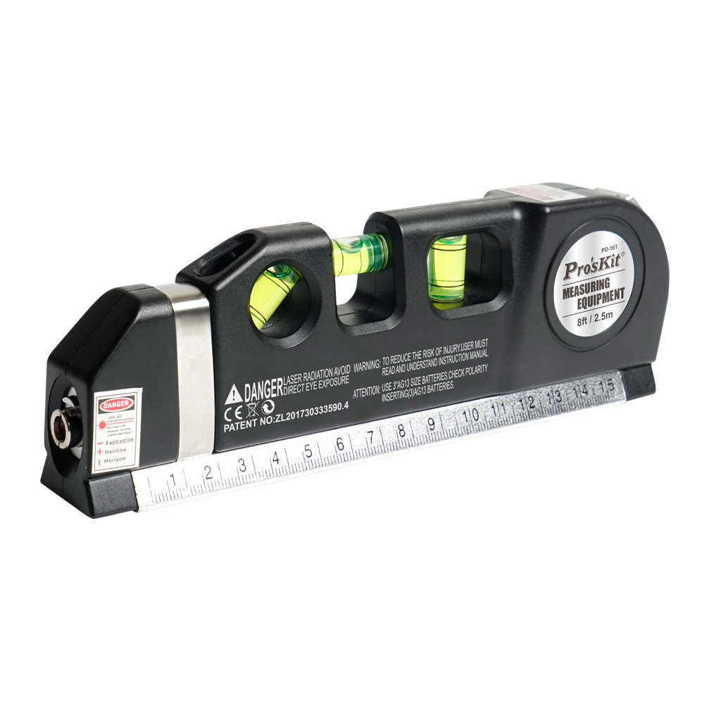 PROKIT (PD-161-C) 다목적 레이저 거리측정기 줄자 250cm