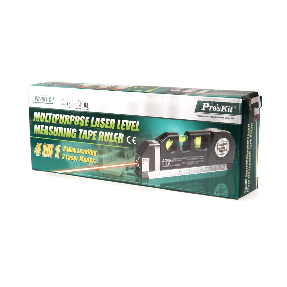 PROKIT (PD-161-C) 다목적 레이저 거리측정기 줄자 250cm