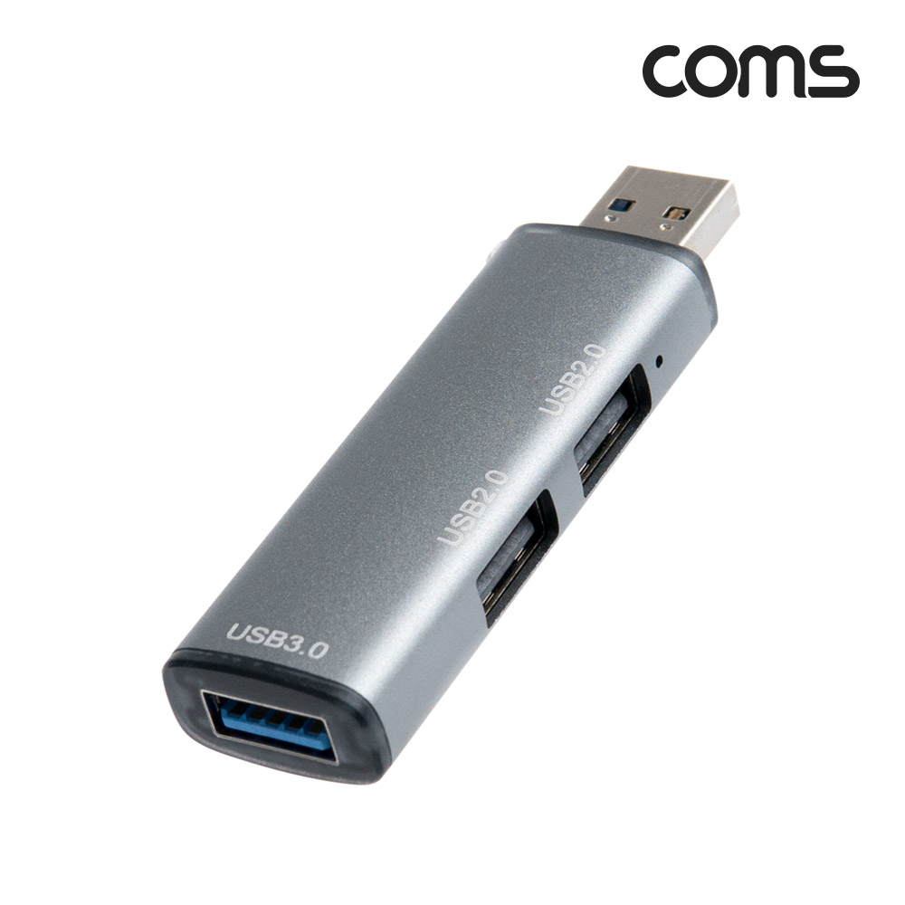 Coms USB 3.0 허브 3포트 3Port USB 2.0 2Port + USB 3.0 1Port