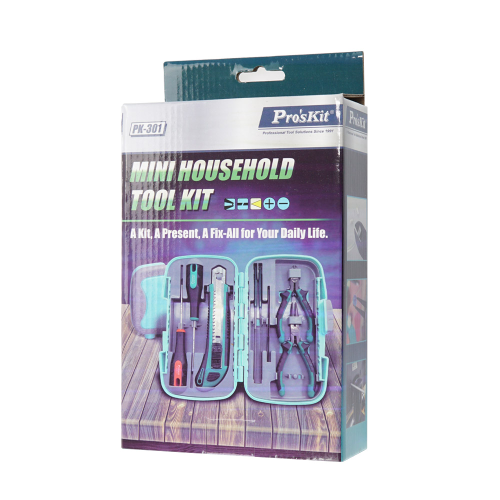 PROKIT (PK-301) 가정용 공구 키트, 정밀공구, 공예, 수리작업, 다듬줄
