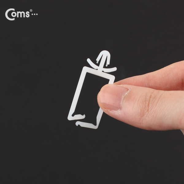 Coms 케이블 타이(홀더/100pcs), SQ-2 푸쉬형, 와이어 새들/#2