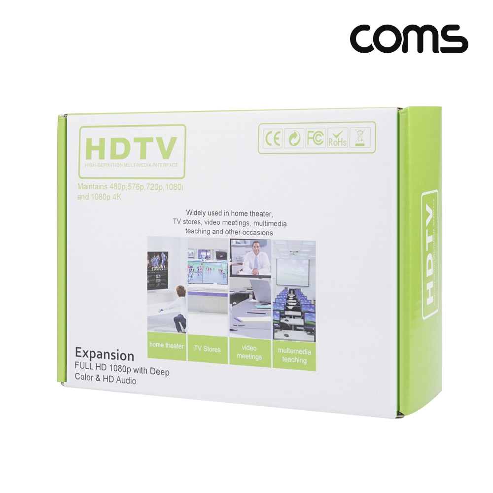 Coms DVI 분배기 1:2 1920x1080 HDCP지원 FULL HD