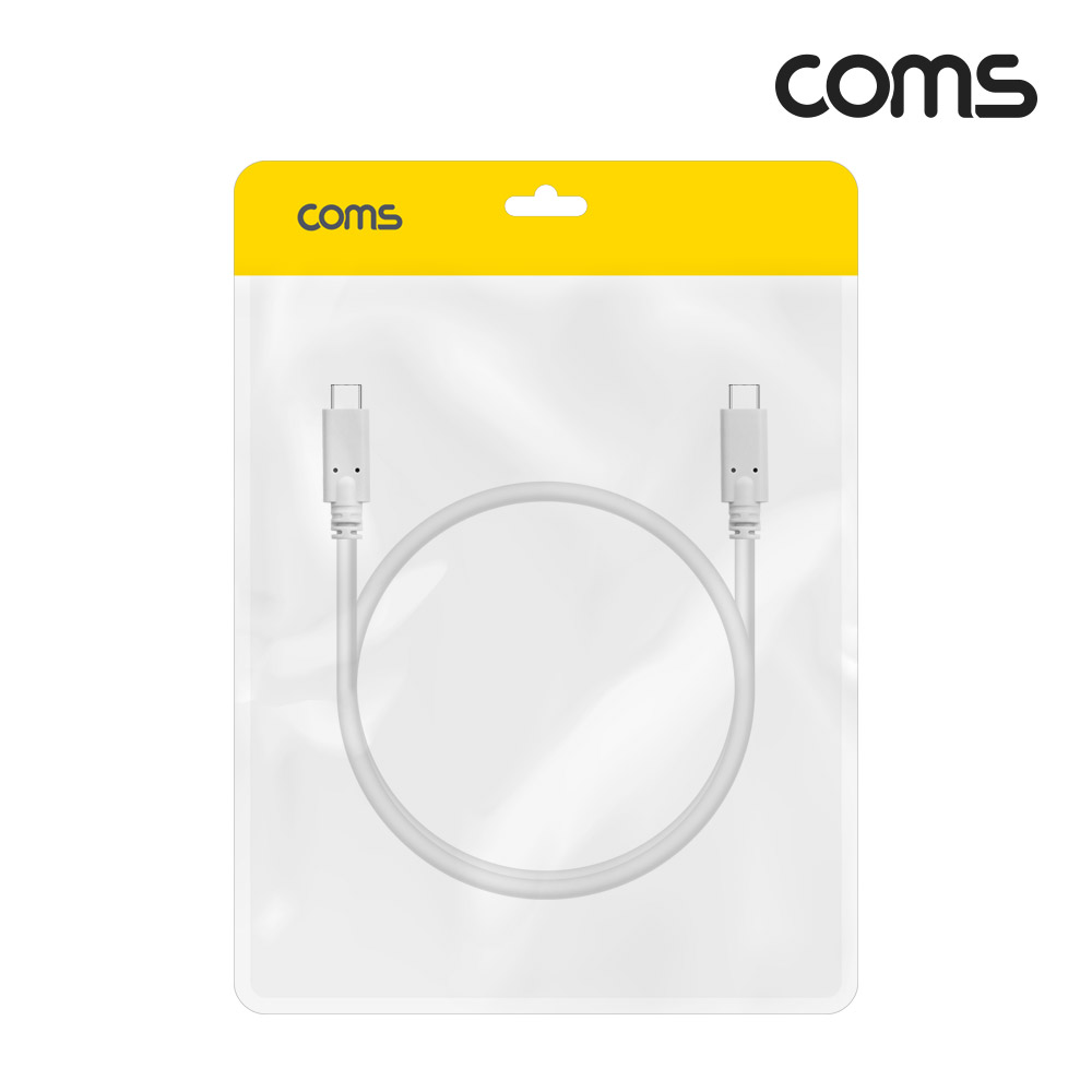 Coms USB 3.0 Type C 케이블 GEN1 5Gbps C타입 M/M 100W 0.5M