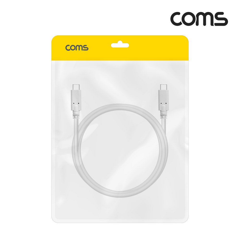 Coms USB 3.0 Type C 케이블 GEN1 5Gbps C타입 M/M 100W 1.5M