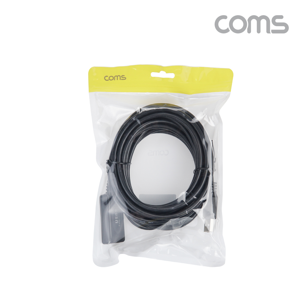 Coms USB 2.0 리피터(무전원) / 연장 케이블 / Active Extension Cable / 5M