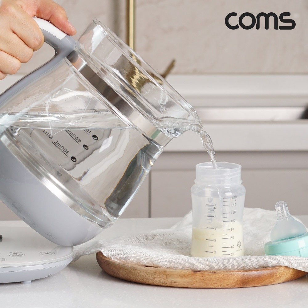 Coms 멀티 분유 티포트 유리용기 단품 옵션상품