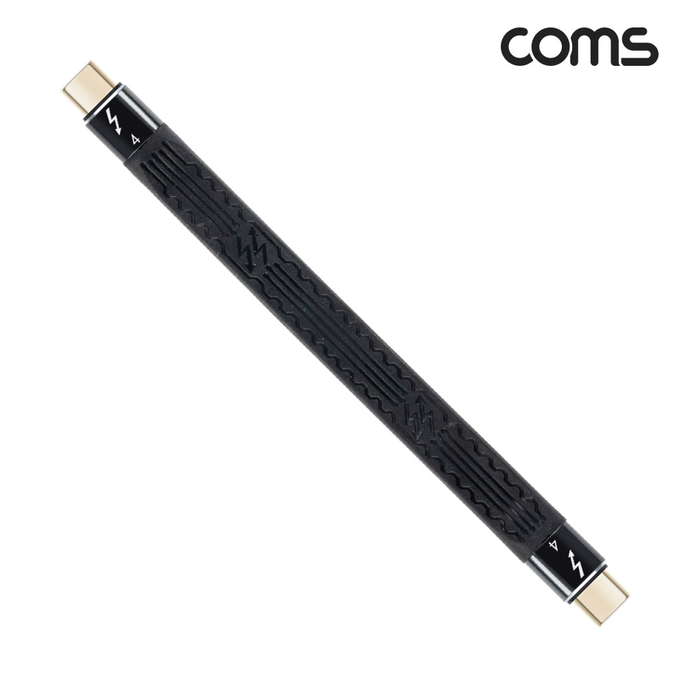 Coms USB C to C타입 PD 썬더볼트4 케이블 13cm 40Gbps 100W 8K@60Hz