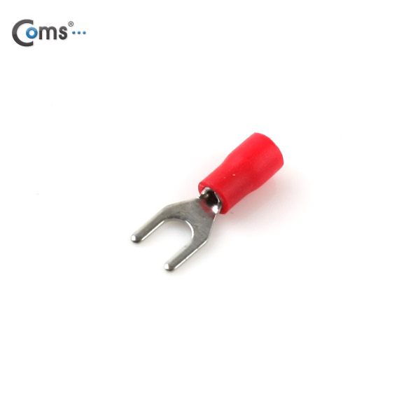 Coms 터미널(100pcs)/ Y단자, SVM 1.25-4, 빨강, 4.3mm