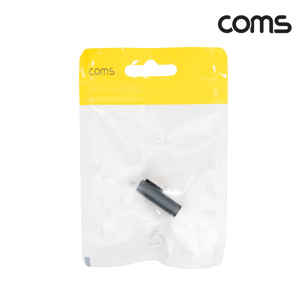 Coms USB 3.1 Type C 꺾임 젠더 C타입 연장 MF GEN2 10Gbps 꺽임