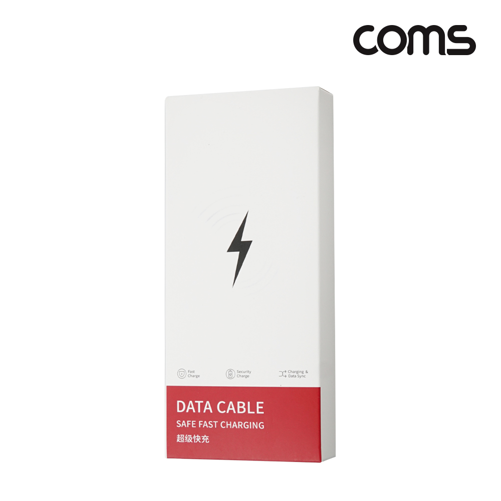 Coms LCD 디스플레이 케이블, USB 3.1 C타입 to iOS 8핀 고속충전 케이블 1M Ctype