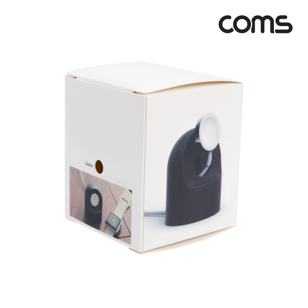 Coms 스마트워치 A사전용 충전 스탠드 실리콘 탁상용 충전패드 실리콘 Smartwatch