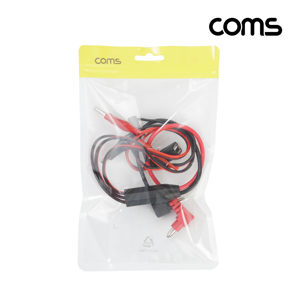 Coms 측정 탐침 리드 케이블, 테스터기, 측정침, 탐침형, 보호캡, 50cm