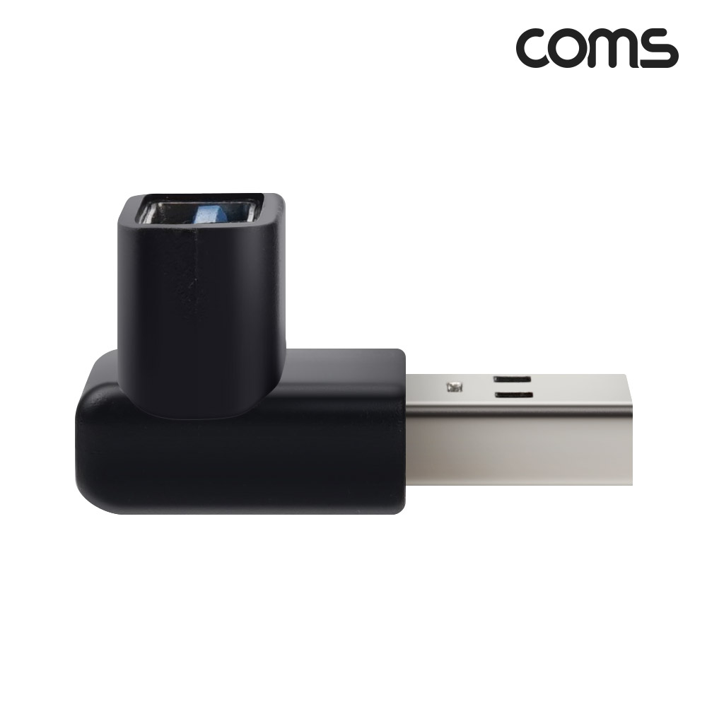 Coms USB 3.1 Gen2 연장젠더 상향꺾임 10Gbps