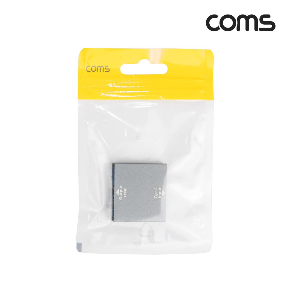 Coms USB 3.1 Type C 젠더 C타입 F to USB 3.0 Fx2 듀얼 충전전용