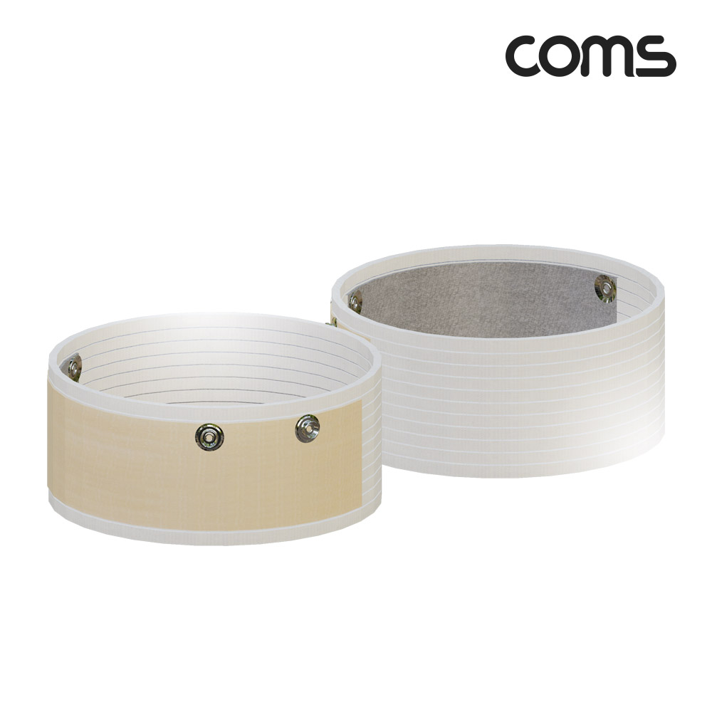 Coms 어싱파동 밴드 손목/발목용 2개입 베이지