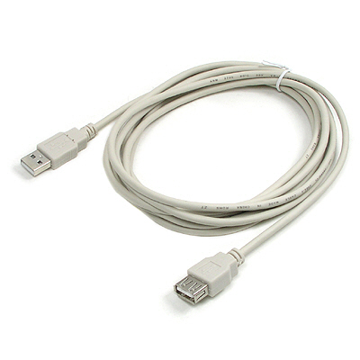 Coms USB 실속형 연장 케이블 3M