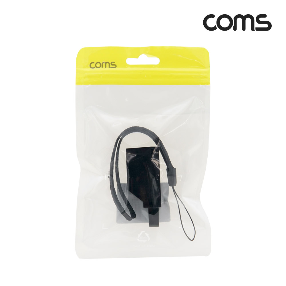 Coms USB 3.0 허브 3포트 3Port USB 3.0A 1P+ USB 2.0A 2P 무전원 썸타입 블랙