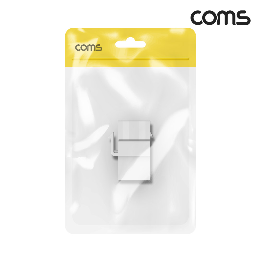 Coms USB 3.1 Type C 키스톤잭 월플레이트 White C to C타입
