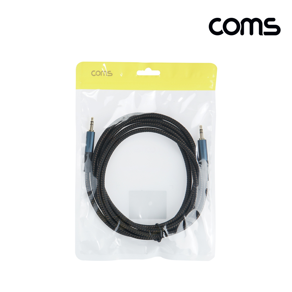 Coms AUX 케이블, 오디오, EMK고급형 MM 2M, Stereo, AV 케이블