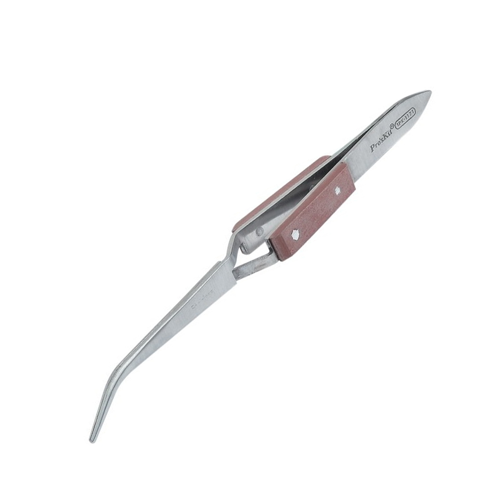PROKIT(1PK-117T) 역방향 인두 작업용 집게 164mm
