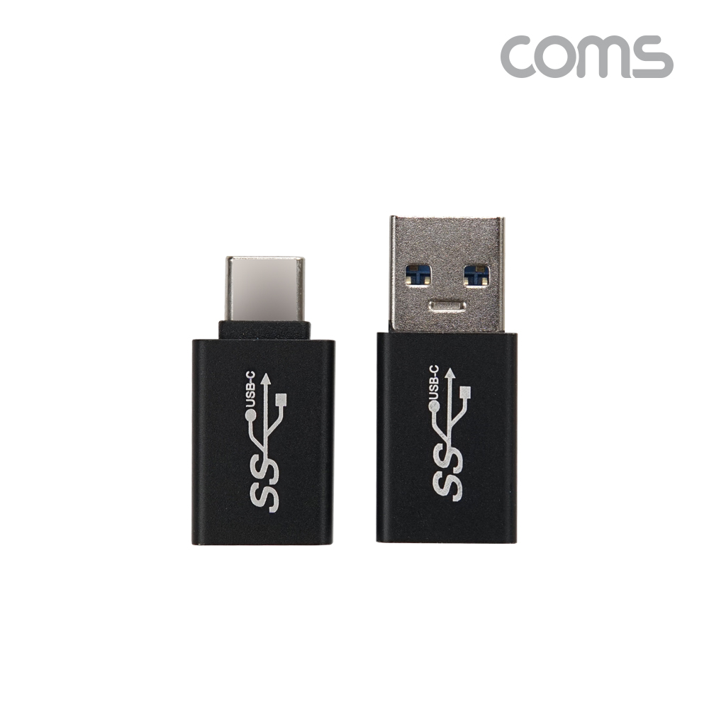 Coms USB 3.1 Type C 젠더 2세트, A 3.0 to C, MF, Superspeed, 5Gbps