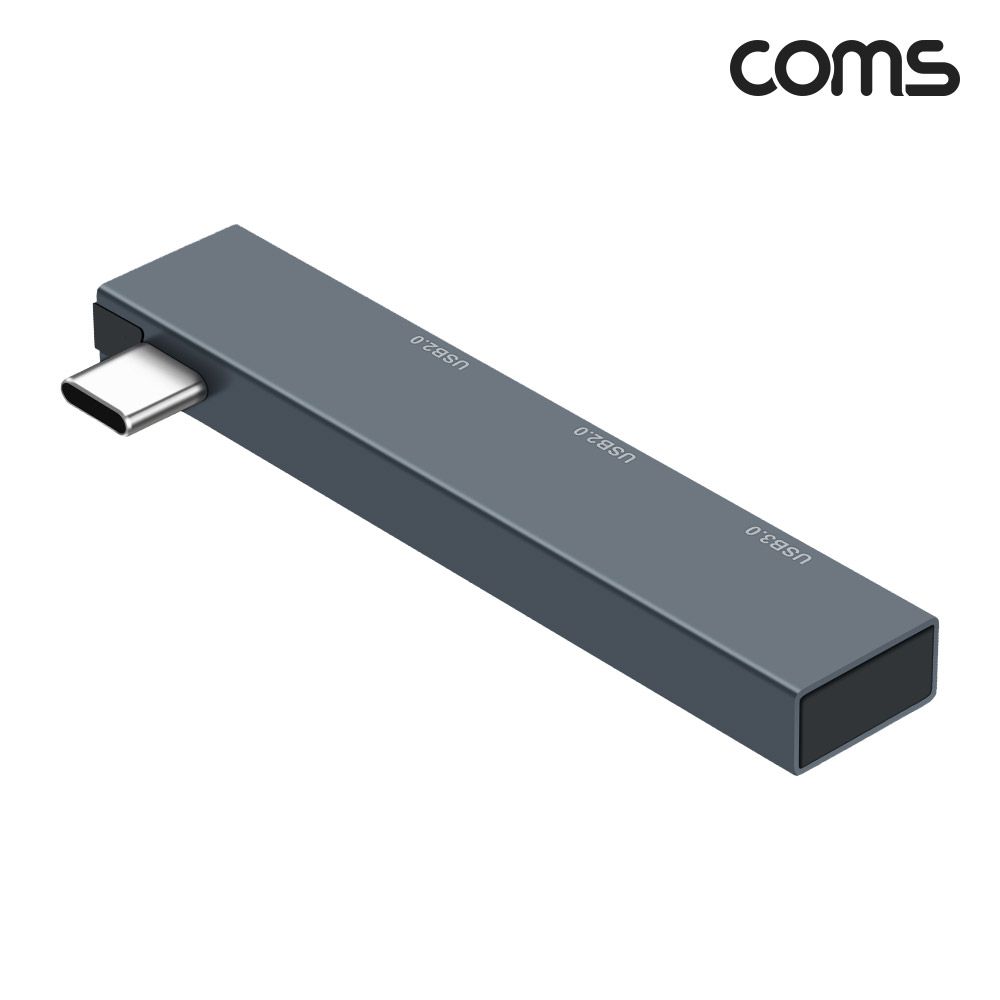 Coms C타입 USB허브 3포트 USB 2.0 + USB 3.0 Type C