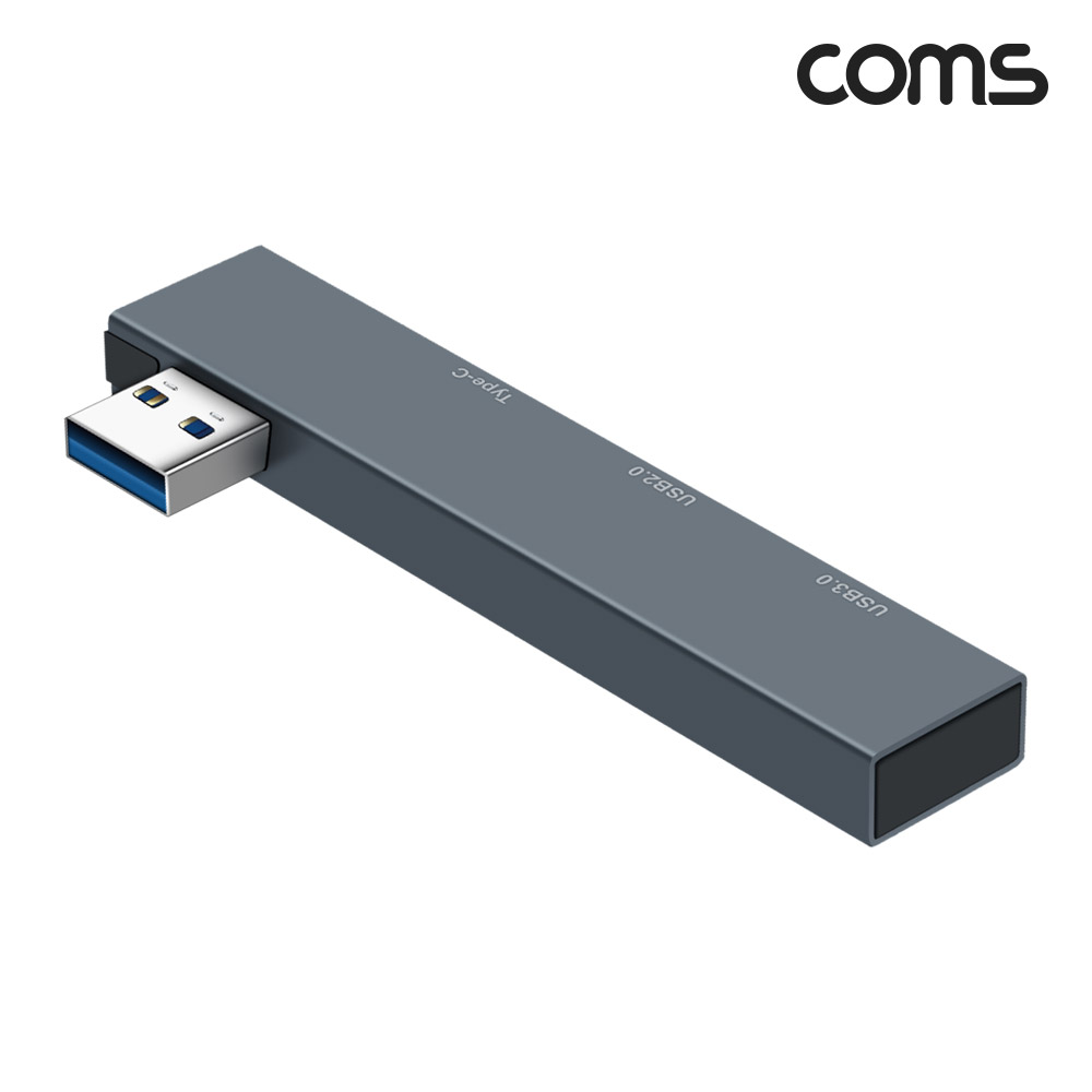 Coms USB 3.0 허브 3포트 Type C + USB 3.0 + USB 2.0