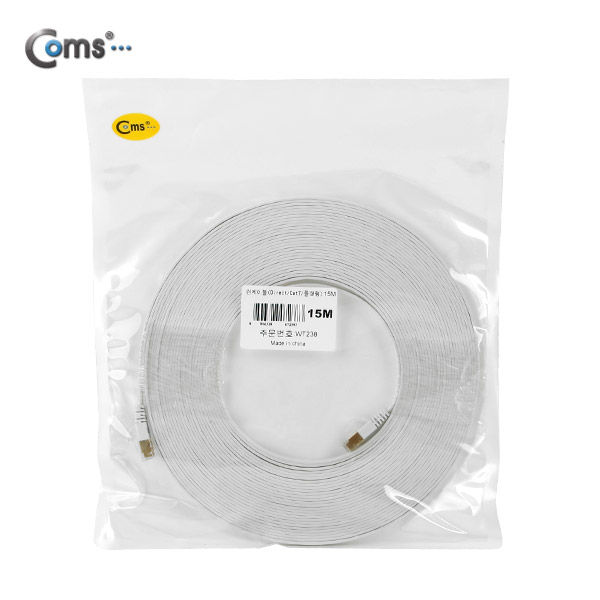 Coms 랜케이블(Direct/Cat 7/플랫형) 15M/LAN