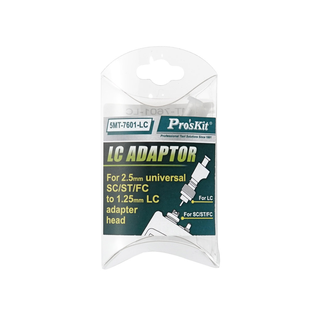 PROKIT (5MT-7601-LC) LC 측정 광어댑터 SC/ST/FC 2mm to LC 1.25mm Fiber Optical / PK568 PK456 PK569 호환